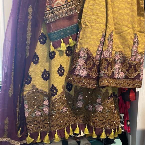 Pakistani shalwar kameez designer Asim Jofa original eid sana safinaz Limelight - Picture 11 of 17